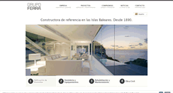 Desktop Screenshot of grupoferra.com